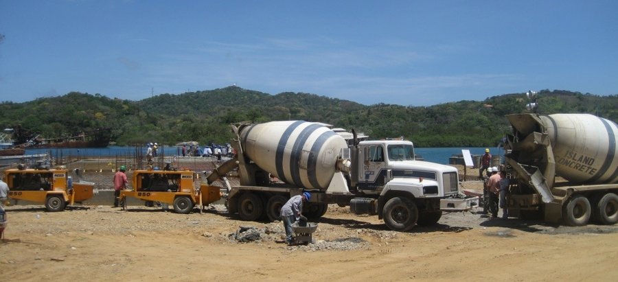 Project photograph from Island Concrete’s portfolio